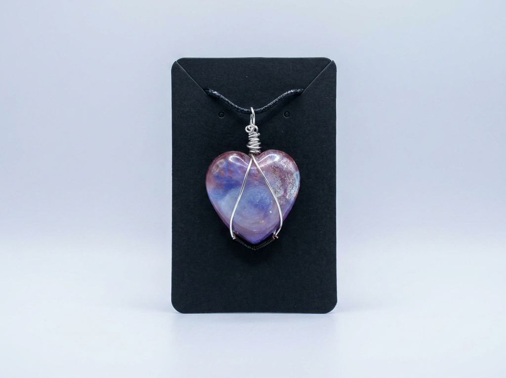 ❤️Velvet Alchemy: Love Spell Heart Charm Neckalce