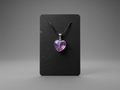 ❤️Velvet Alchemy: Love Spell Heart Charm Neckalce