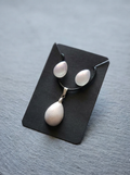Velvet Alchemy: Moonlit Dewdrop Jewelry Set