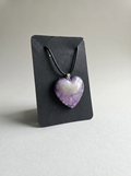 Velvet Alchemy: Love Spell Heart Charm Necklace