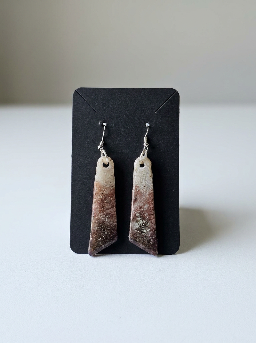 Velvet Alchemy: Canyon Blush Relic Earrings