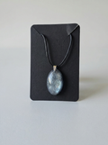 Velvet Alchemy: Aqua Moonmist Pendant