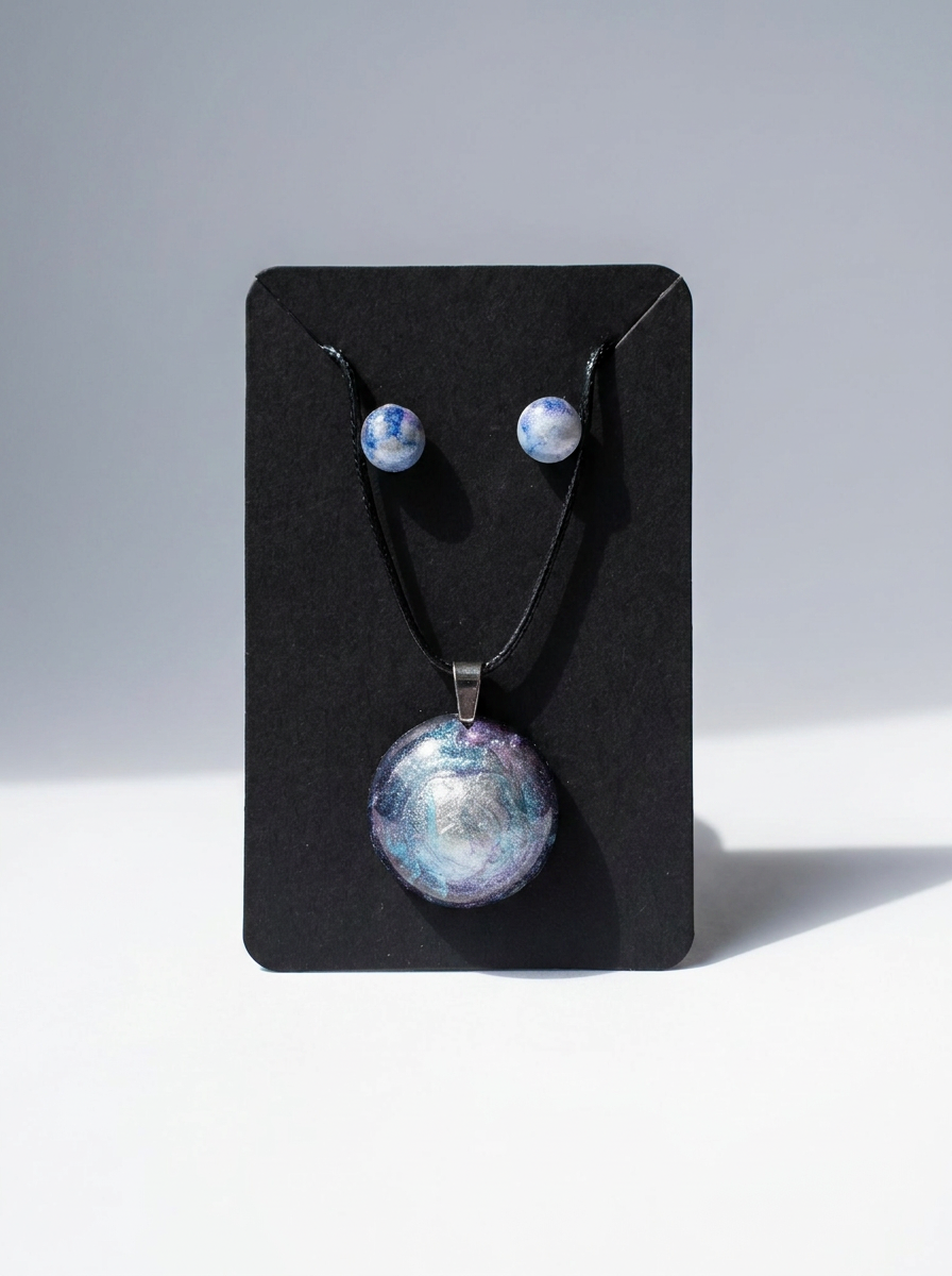 Velvet Alchemy: Moonlit Tide Jewelry Set