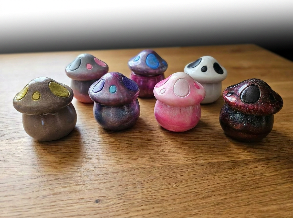 ✨ Velvet Alchemy: Enchanted Mushroom Jar