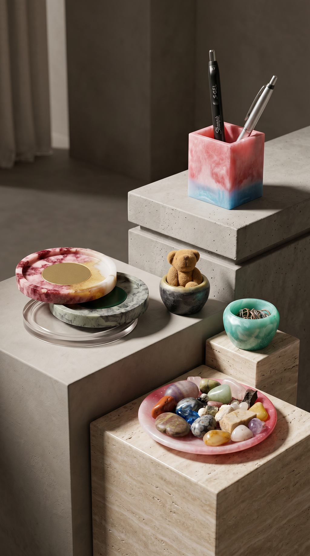 ✨Velvet Alchemy:Artisan Resin Dishes