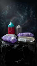 ✨Velvet Alchemy: Celestial Resin Crystals