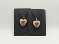 Desert Ember Heart Pendant