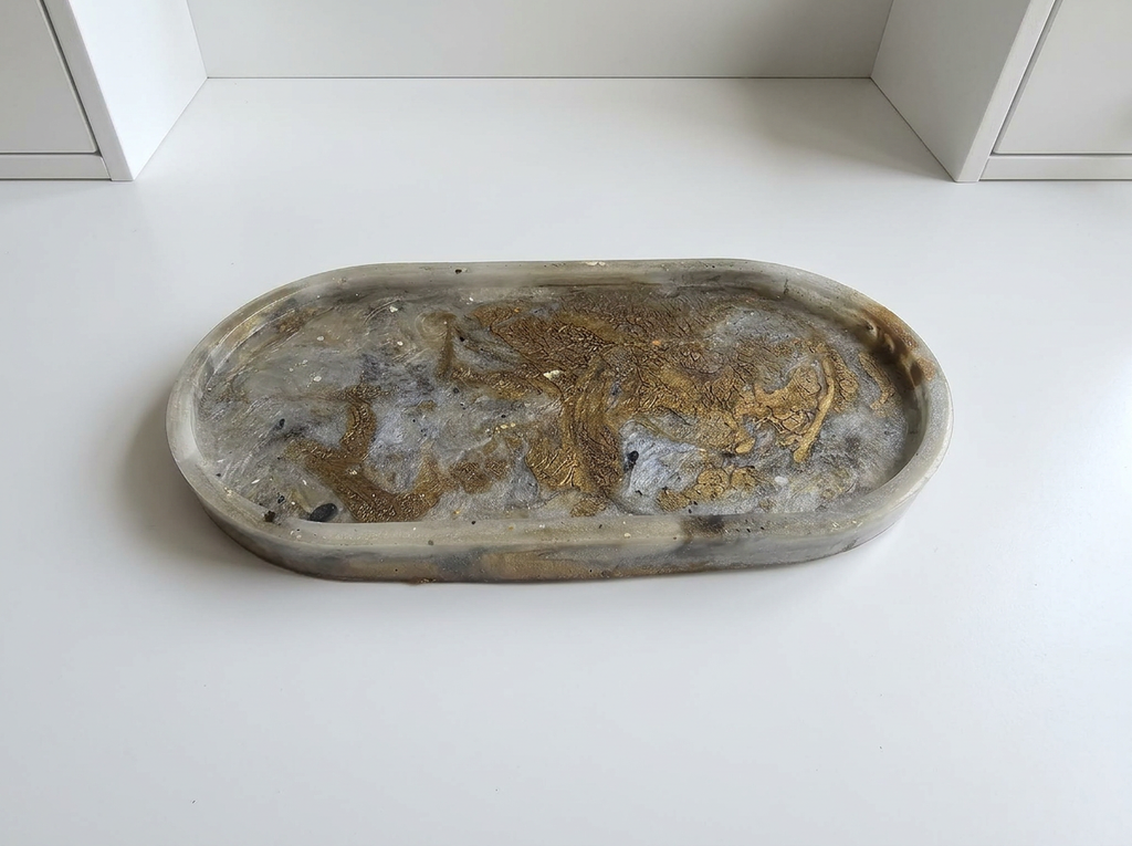 Velvet Alchemy: Stonewashed LOVE Tray Set